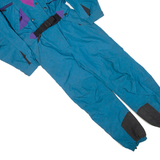 HELLY HANSEN Womens Ski Suit Blue Nylon Relaxed S W28 L29