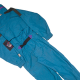 HELLY HANSEN Womens Ski Suit Blue Nylon Relaxed S W28 L29