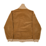 DIXIMAN Reversible Mens Bomber Jacket Beige M