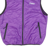 ASICS Reversible Womens Gilet Purple Nylon M