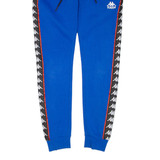 KAPPA Mens Joggers Blue Tapered S W30 L29