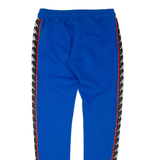 KAPPA Mens Joggers Blue Tapered S W30 L29