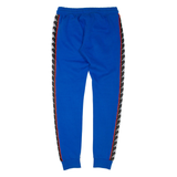 KAPPA Mens Joggers Blue Tapered S W30 L29