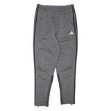 ADIDAS Womens Track Pants Grey Tapered M W28 L29