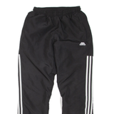 ADIDAS Mens Track Pants Black Tapered S W26 L30