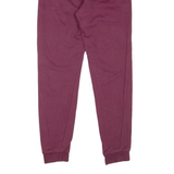 ADIDAS ORIGINALS Womens Joggers Maroon Tapered UK 6 W24 L26