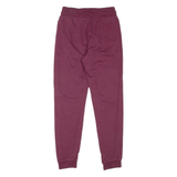 ADIDAS ORIGINALS Womens Joggers Maroon Tapered UK 6 W24 L26
