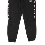 PUMA Mens Joggers Black Tapered M W28 L27