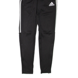 ADIDAS Prime Green Mens Track Pants Black Tapered XS W22 L30