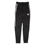 ADIDAS Prime Green Mens Track Pants Black Tapered XS W22 L30