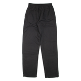 KAPPA Mesh Lined Mens Track Pants Black Straight S W24 L32