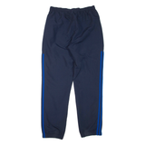 ADIDAS Mens Track Pants Blue Tapered S W28 L30