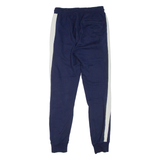 PUMA Mens Joggers Blue Tapered S W28 L29
