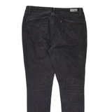 LEVI'S Womens Jeans Black Regular Skinny W32 L32