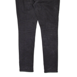 LEVI'S Womens Jeans Black Regular Skinny W32 L32
