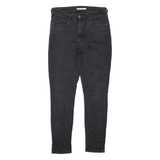 LEVI'S 721 High Rise Womens Jeans Black Regular Skinny W30 L29