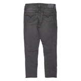 LEVI'S Womens Jeans Black Regular Skinny Stone Wash W28 L25