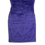 PHASE EIGHT Womens Bodycon Dress Purple Sleeveless Knee Length UK 12