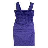 PHASE EIGHT Womens Bodycon Dress Purple Sleeveless Knee Length UK 12