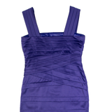 PHASE EIGHT Womens Bodycon Dress Purple Sleeveless Knee Length UK 12