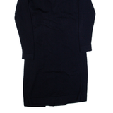 COS Womens Day Dress Blue Knit Wool Long Sleeve Knee Length S