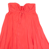 ZIMMERMANN Womens Fit & Flare Dress Pink Silk Sleeveless Knee Length S