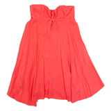 ZIMMERMANN Womens Fit & Flare Dress Pink Silk Sleeveless Knee Length S