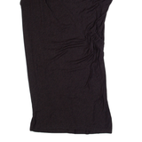 ALL SAINTS Oversized Womens T-Shirt Dress Brown Short Sleeve Knee Length XS