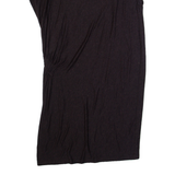 ALL SAINTS Oversized Womens T-Shirt Dress Brown Short Sleeve Knee Length XS