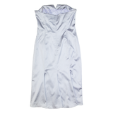 COAST Womens Bodycon Dress Purple Sleeveless Midi UK 12