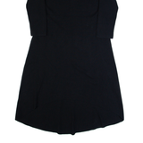 COS Womens A-Line Dress Black Long Sleeve Midi XS