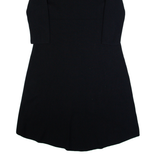 COS Womens A-Line Dress Black Long Sleeve Midi XS