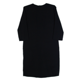 COS Womens Day Dress Black Long Sleeve Knee Length S