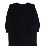 COS Womens Day Dress Black Long Sleeve Knee Length XS