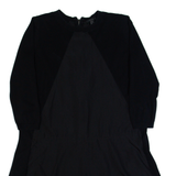 COS Womens Skater Dress Black Long Sleeve Knee Length XS