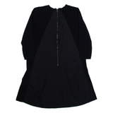 COS Womens Skater Dress Black Long Sleeve Knee Length XS