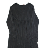 MAX MARA STUDIO Womens Day Dress Grey Long Sleeve Midi L