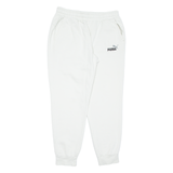PUMA Womens Joggers Beige Tapered L W31 L28