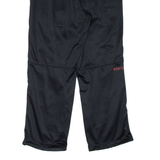 REEBOK Mens Snow Pants Black Wide-Leg L W24 L27