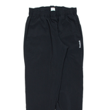 REEBOK Mens Track Pants Black Tapered L W30 L30