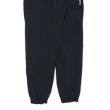 REEBOK Mens Track Pants Black Tapered L W30 L30