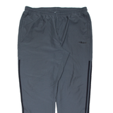 ADIDAS Mens Track Pants Grey Tapered XL W34 L30