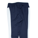 ADIDAS Womens Track Pants Blue Tapered 2XL W36 L28
