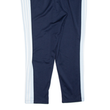ADIDAS Womens Track Pants Blue Tapered 2XL W36 L28