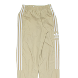 ADIDAS Womens Track Pants Beige Tapered XS W24 L31
