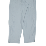 ADIDAS Womens Track Pants Grey Straight UK 12 W29 L28