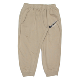 NIKE Womens Joggers Beige Tapered XL W32 L25