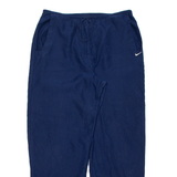 NIKE Womens Track Pants Blue Wide-Leg XL W34 L31