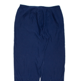 NIKE Womens Track Pants Blue Wide-Leg XL W34 L31