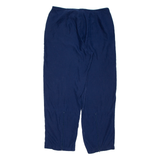 NIKE Womens Track Pants Blue Wide-Leg XL W34 L31